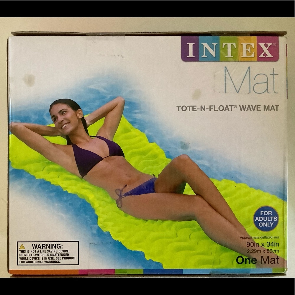 Intex Tote N’ Float Wave Mat Inflatable Mat - image 1